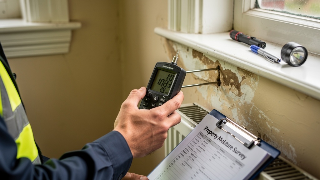 Damp meter survey